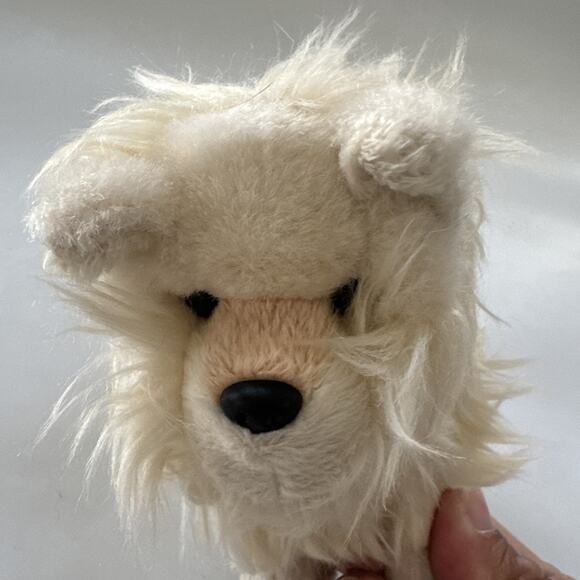 American Girl Doll Truly Me Dog White Pomeranian w/Bone Poseable Doll Accessory - Picture 9 of 10